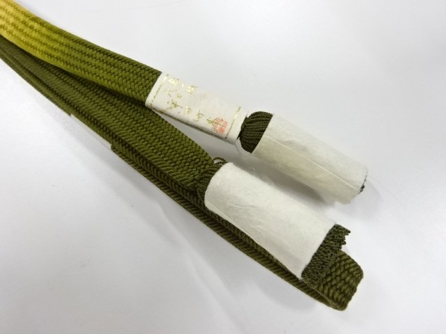  大特価品　未使用品　正絹　撚り房　手組帯締め